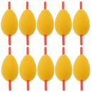 10pcs Pear Ice Fishing Float Slip Stick Floats Bobbers Fishing Tackle