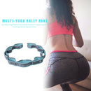 Pilates Yoga Elastic Resistance Strap Latin Training Stretch Band (Blue)