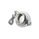 38mm 1.5" OD SS304 Sanitary Pipe Weld Ferrule + Tri Clamp + PTFE Gasket Set New