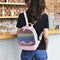 Glitter Shining Sequins Backpack Women Floral Travel School Bags (Pink)