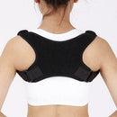 Adjustable Black Posture Corrector Men Support Back Shoulder Belt Brace Pro V0L2