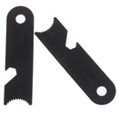 2PC Magnesium Flint Scraper Stone Fire Starter Lighter Outdoor Survival CampA3C