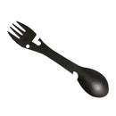 3pcs 5 in 1 Outdoor Spork Stainless Steel Spoon Fork Bottle Can Opener Tool