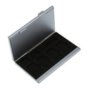 Aluminum Memory Card Case (Double Side) for 6 x Micro Sim, 8 x Sim Card and
