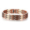 Mens Elegant Pure Copper Magnetic Therapy Link Bracelet Pain Relief for Art