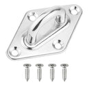 Pad Eye Plate Boat Bimini Rigging - 79mm Length - Marine Stainless Steel