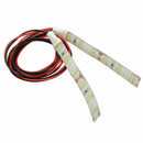 2x 10cm 12V White 6 LED 5630 SMD Strip Lights For Car Boat Motor Van Waterp