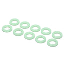 10pcs Green Camping Nail Night Vision Luminous Ring Round Tents Accessories B&lj