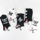5 pairs Butterfly Socks Women Streetwear Socks Fashion Fashion Skateboard So.kz