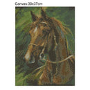 Horse 5D DIY Round Full Drill Diamond Painting Embroidery Kits Cross Stitch