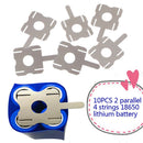 10Pcs 4S 18650 Pack Replace Spot Weldable U-Shaped Welding Nickel SS Nw