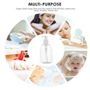 5Pcs Liquid Soap Lotion Dispenser Refillable Empty Bottles Plastic Jars 300ml #