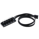40cm 1 To 5 4-Pin molex TX4 PWM CPU cooling fan splitter adapter power cable TO