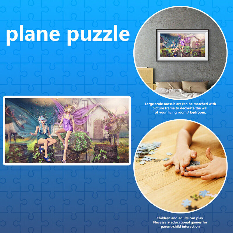 1000pcs Fairy Girls Jigsaw DIY Paper Puzzle Toys Educational Picture Gifts