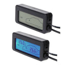 New Digital Car LCD Display Indoor Outdoor Thermometer 12V Vehicles Cable Sensor