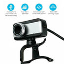 Microphone Pixel Camera New USB 2.0 Mega Cam Clip Webcam PC For With Web HD