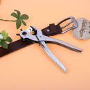 9 inch Multifunctional Punch Heavy Duty Revolving Belt Holes Hand Pliers