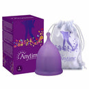 Anytime Women Medical Grade Silicone Anti Leakage Menstrual Period Cup S pu