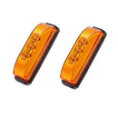 2pcs Car Truck 3 LED Side Marker Yellow Light Warning Turn Signal Light  JXN