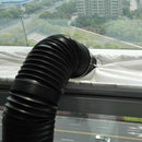 1X(Air Conditioner Soft Cloth Sealing Baffle Waterproof Push-Pull Window Se