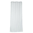 Grey Sheer Eyelet Telylene Window Treatment Curtain Drape Valance 1x2.1M