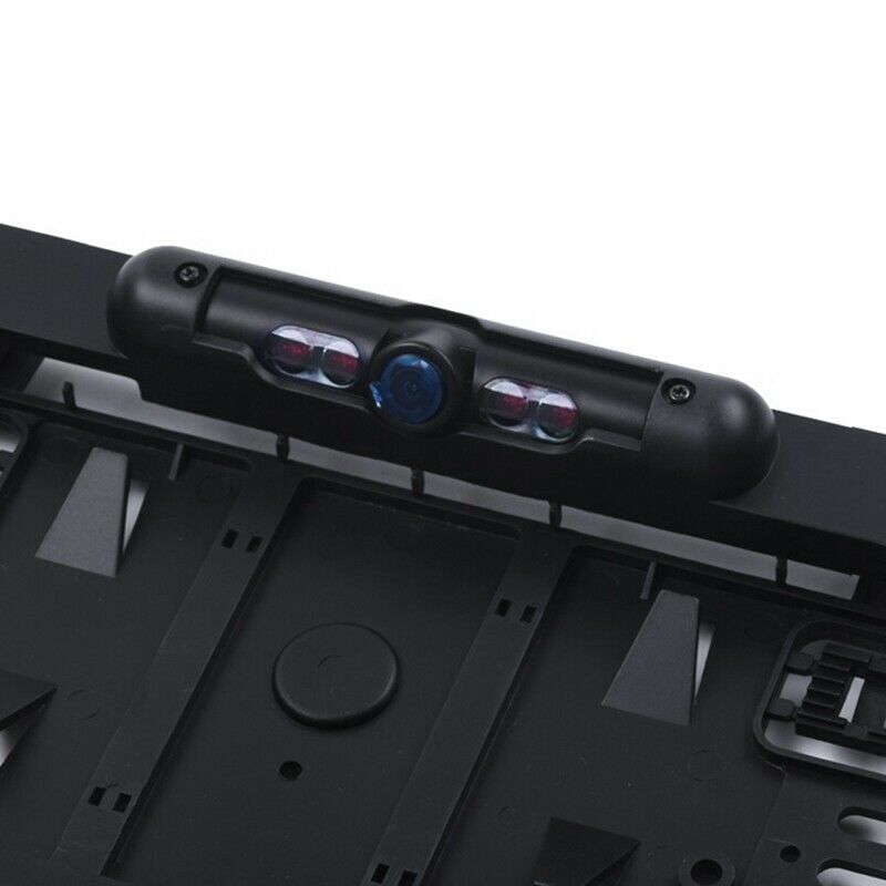 Eu Car License Plate Frame Rear View Camera Hd Rear View Camera Reverse Rea U9N4