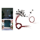 20pcs Mini Lawn LED Light Train Railway Landscape Lamppost 1:100 1:500 Gauge