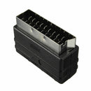 hot SCART Male Plug to 3 RCA Female A/V Audio Video Adaptor Converter for TV lj