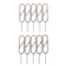 10 Pcs Sim card tray removal eject pin key tool stainless steel tool LJ