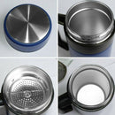 500ML Thermal Mug Stainless Steel Vacuum Flasks with Handle Thermocup Offic