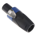 1 x 4-Pole Male Speakon Connector Head Line Plug for Cable NEUTRIK NL4FC B Gw