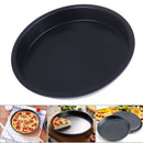 7inch Useful Round Deep Dish Pizza Pan Non-stick Pie Tray Baking Kitchen To OZ