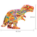 Puzzle Children Intelligence Dinosaur Puzzle Early Education Toys For ChilSEAU
