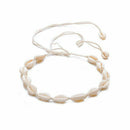 Women Handmade Cowrie Sea Shell Necklace Choker Beach Jewelry