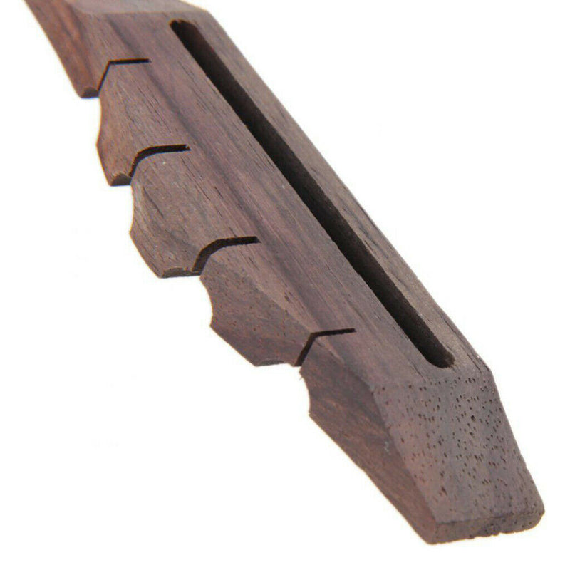 1 Set Of Ukulele Accessories Made Of Rosewood \u0026 ABS - Ukulele Bridge +