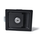 Black Rustproof Toolbox Lock Stainless Door Key Latch Paddle Handle Trailer
