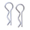 Metal Body Clip Cotter Pins R-Pin for   1/28 RC Car Models, Pack of 10