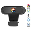 1080P Full HD 30fps Webcam USB 2.0 Web Camera with Built-in Mic for PC TV