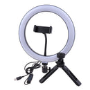 10" Led Ring Light Selfie With Tripod Ring For Selfie Phone Video PhotograpS Gw