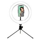 10" LED Ring Light Dimmable Lighting Kit Phone Selfie Tripod Makeup Live Lamp