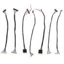 15pcs LVDS cable kit 10-65inch 20-50pin 6bit 8bit Commonly used screen cable Hn