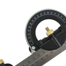 Combination Square Set Angle Finder & Protractor Spirit Level Aluminum Allo