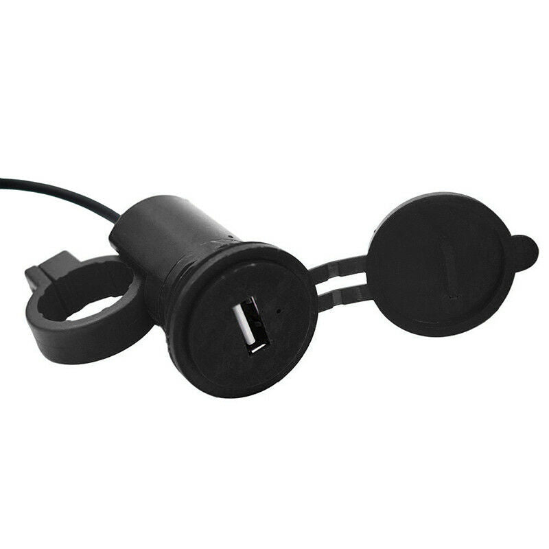 Waterproof USB Charger Socket Adapter Power for 12V Car Motorcycle Handlebar `Z