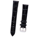 Smart Sports Bluetooth PU Leather Watch Strap for Huawei B5 18mm black