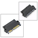 New 7+15 pin SAS to 7+9 pin SATA 180 Degrees Straight Head Adapter Converter