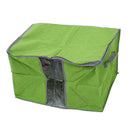 Green Quilt Blanket Pillow Under Bed Storage Bag Box Container Non-woven Fa