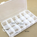 One Box of 50 Plastic Bobbins Floss & Needlecraft Organizer