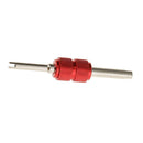 134X Car A/C Refrigeration Valve Stem Cores and Red Remover Tools R134A R12