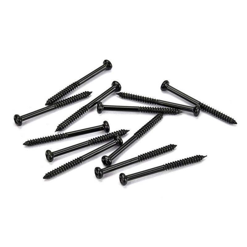 12 Pieces Pickup Mounting Screws for Guitar and Bass Parts