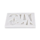 unicorns cloud horn ears silicone molds Decorating Cupcake Gumpaste fondant ^
